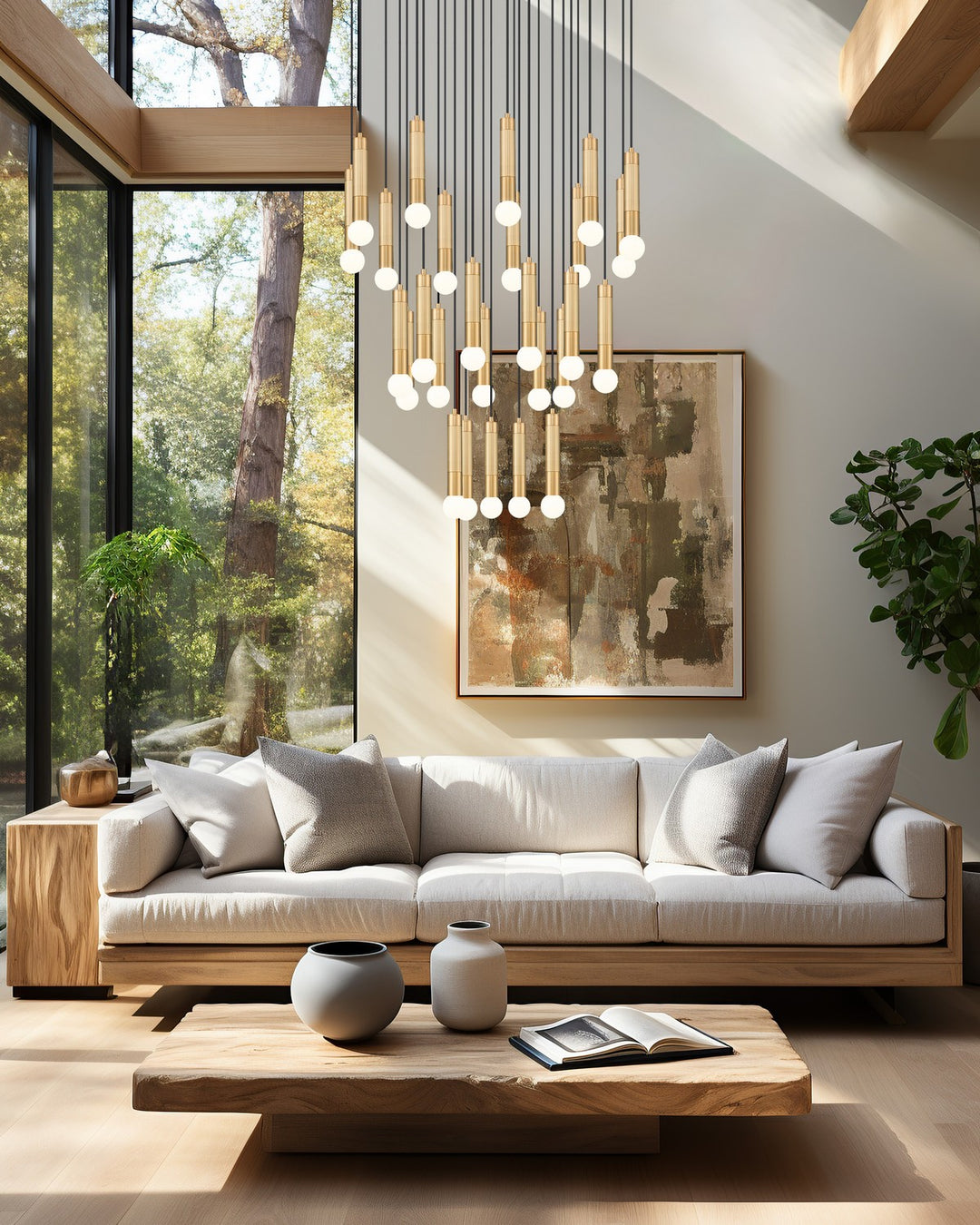 Z-Lite Canada - 1956P-27R-MGLD - 27 Light Chandelier - Stari - Modern Gold
