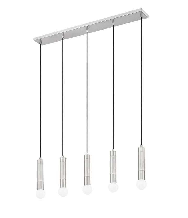 Z-Lite Canada - 1956P-5L-BN - Five Light Linear Chandelier - Stari - Brushed Nickel