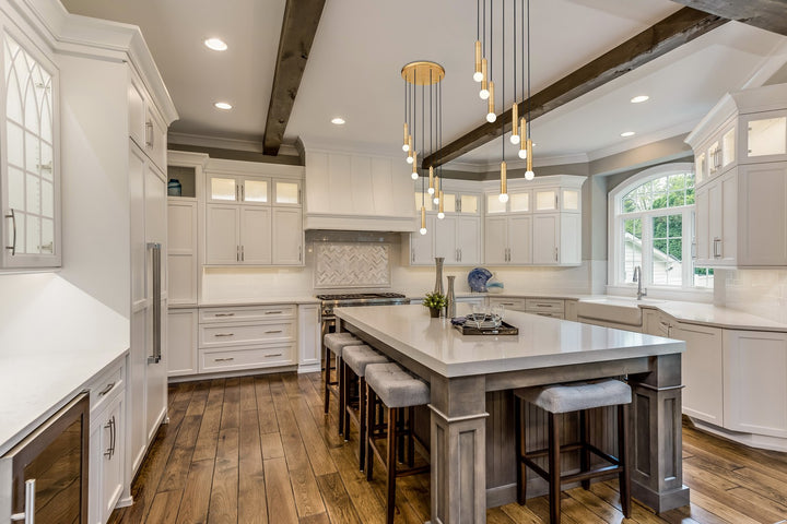 Z-Lite Canada - 1956P-5R-MGLD - Five Light Chandelier - Stari - Modern Gold