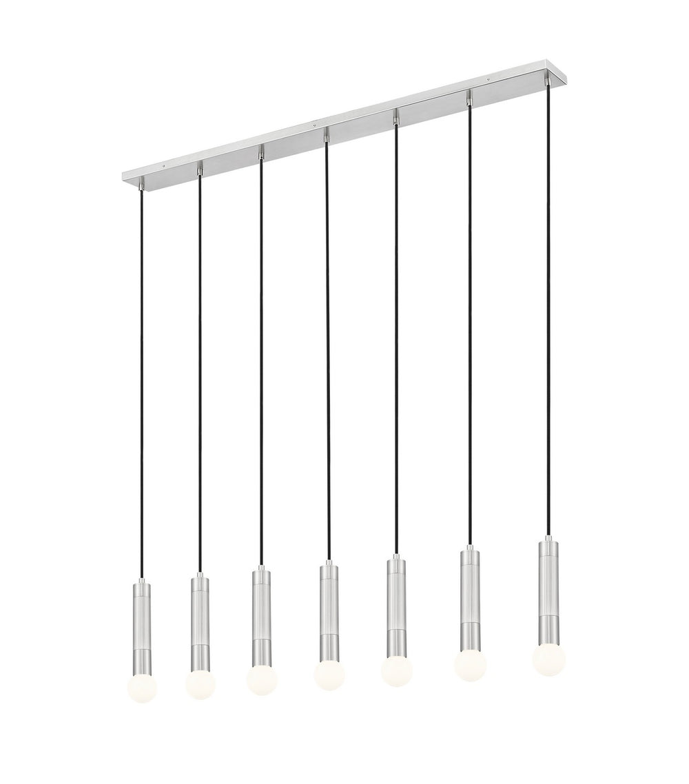 Z-Lite Canada - 1956P-7L-BN - Seven Light Linear Chandelier - Stari - Brushed Nickel