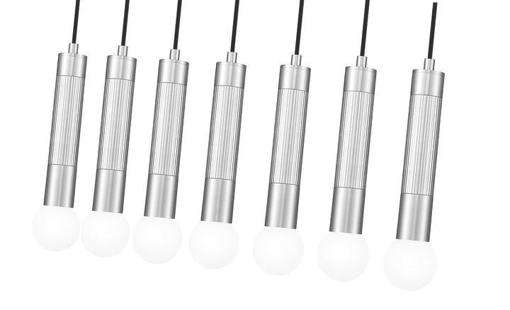 Z-Lite Canada - 1956P-7L-BN - Seven Light Linear Chandelier - Stari - Brushed Nickel