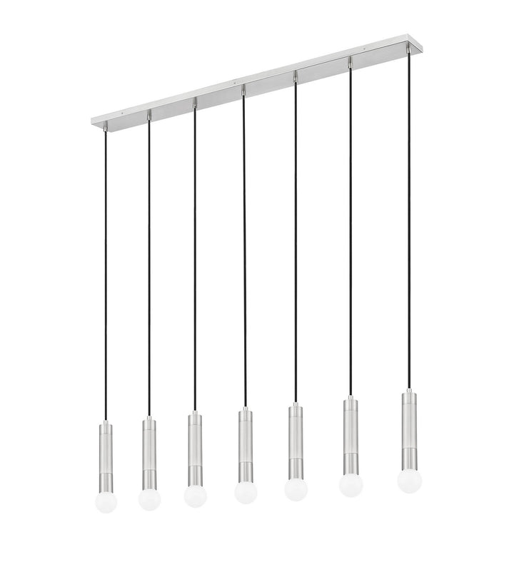 Z-Lite Canada - 1956P-7L-BN - Seven Light Linear Chandelier - Stari - Brushed Nickel
