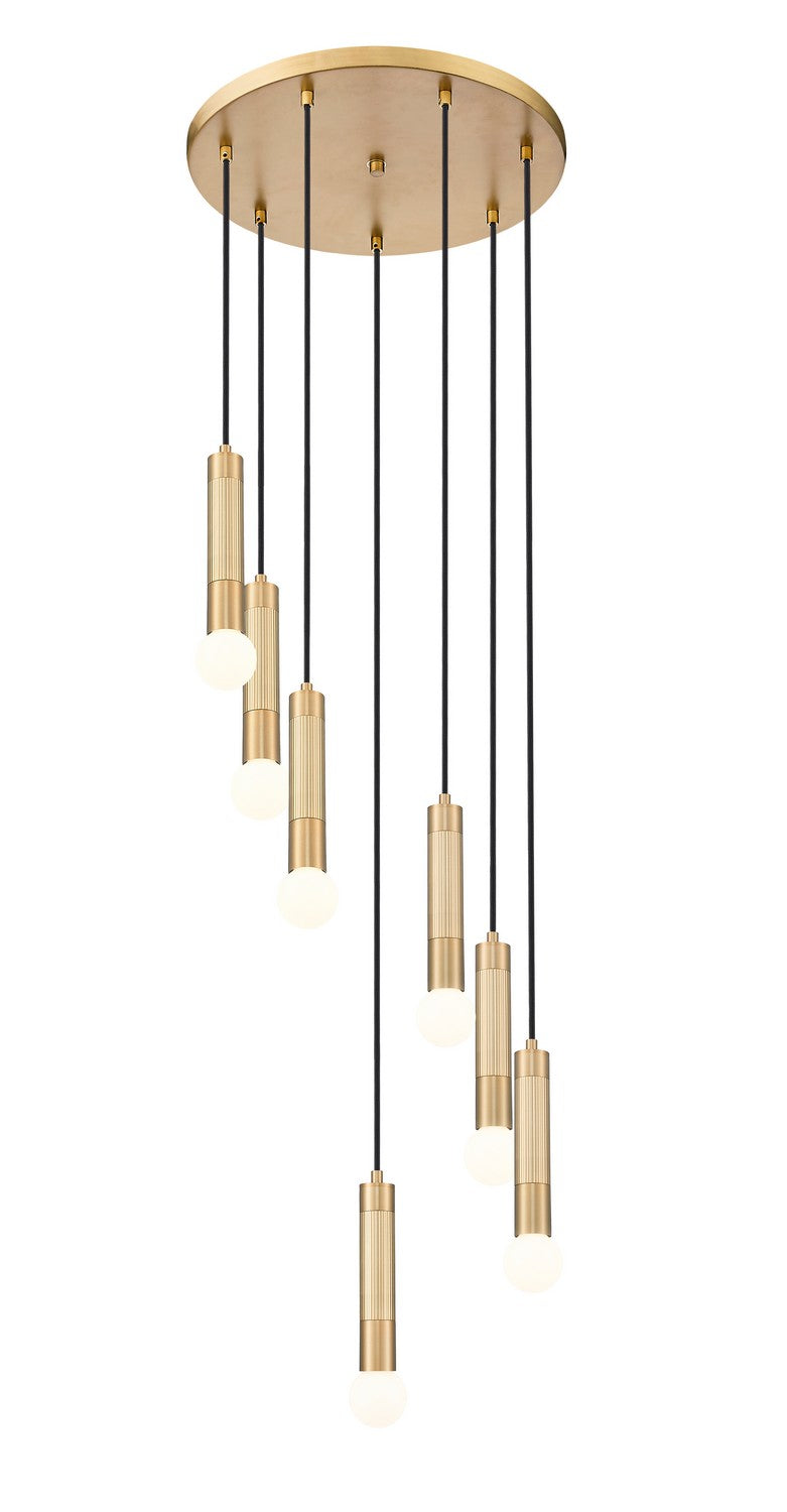 Z-Lite Canada - 1956P-7R-MGLD - Seven Light Chandelier - Stari - Modern Gold