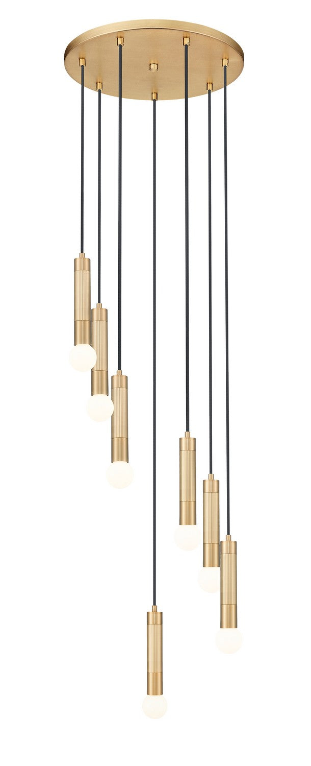 Z-Lite Canada - 1956P-7R-MGLD - Seven Light Chandelier - Stari - Modern Gold