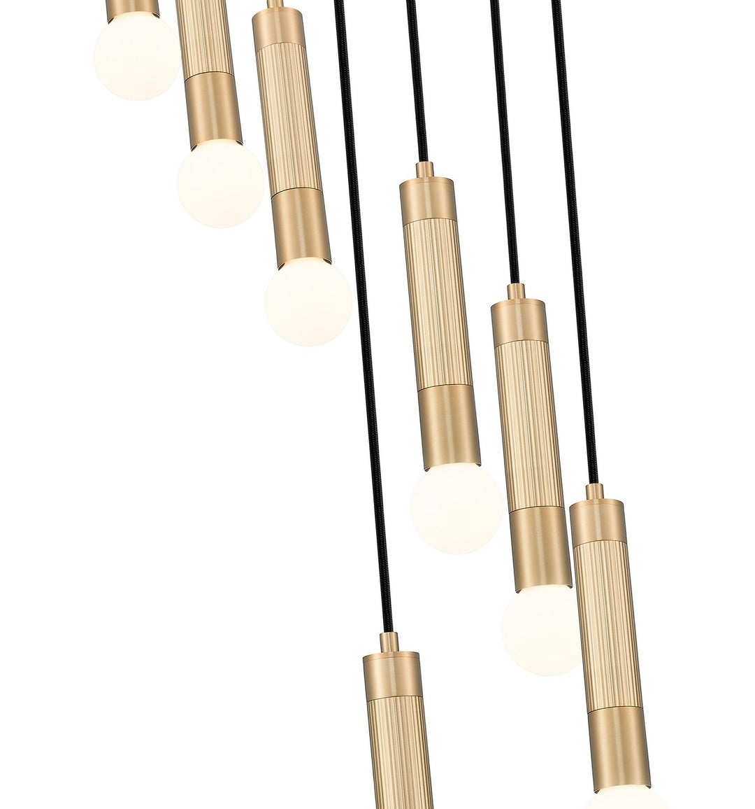 Z-Lite Canada - 1956P-7R-MGLD - Seven Light Chandelier - Stari - Modern Gold
