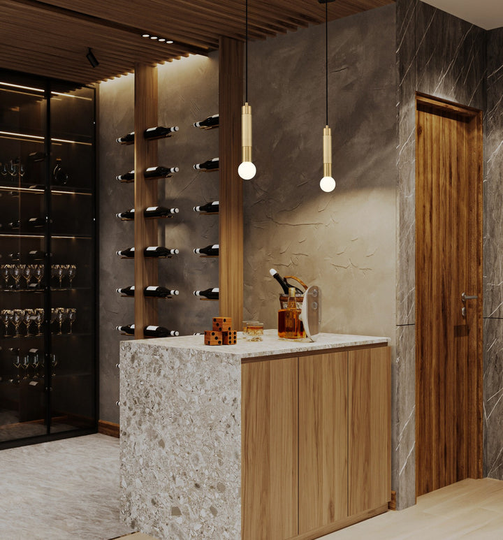 Z-Lite Canada - 1956P-MGLD - One Light Pendant - Stari - Modern Gold