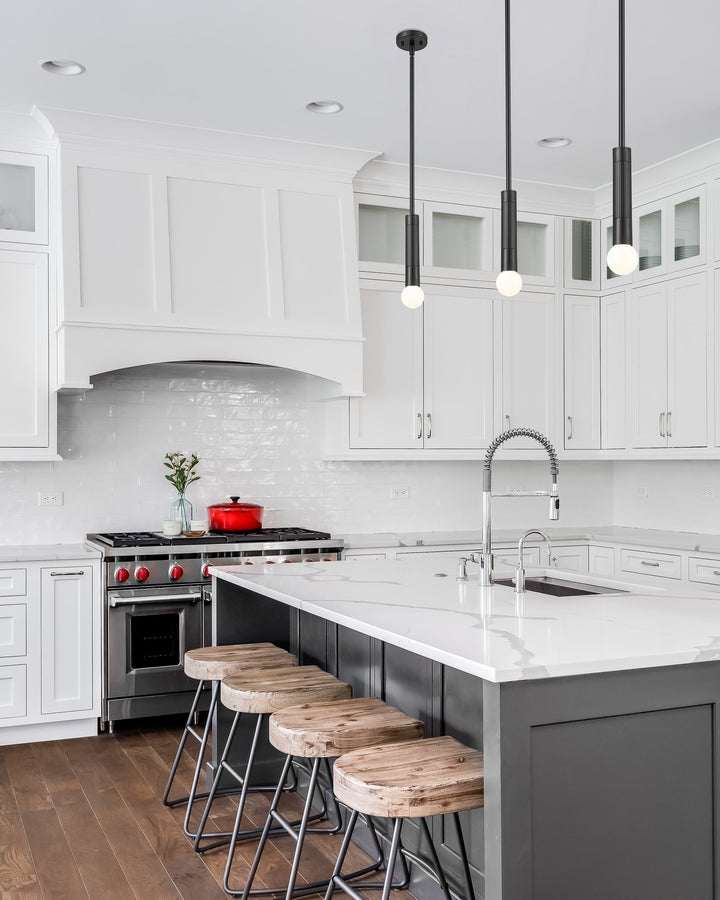 Z-Lite Canada - 1956P-ROD-MB - One Light Pendant - Stari - Matte Black