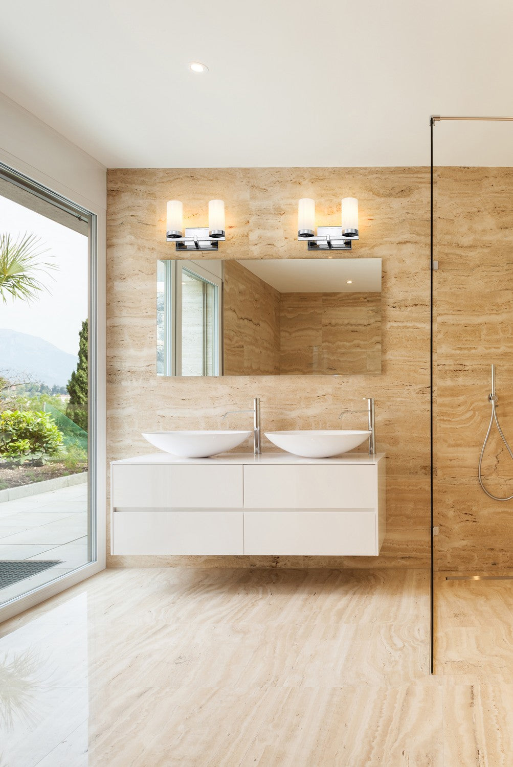 Z-Lite Canada - 3044-2V-CH - Two Light Vanity - Danica - Chrome