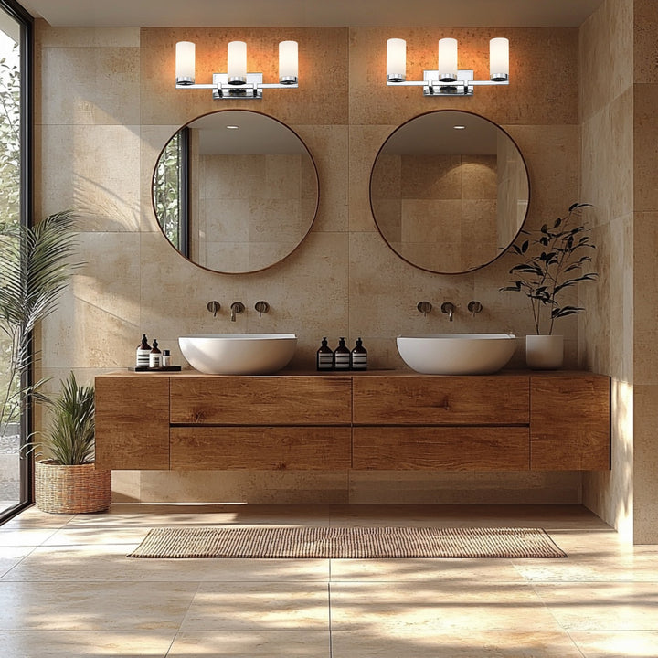 Z-Lite Canada - 3044-3V-CH - Three Light Vanity - Danica - Chrome