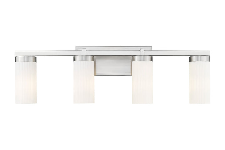 Z-Lite Canada - 3044-4V-BN - Four Light Vanity - Danica - Brushed Nickel