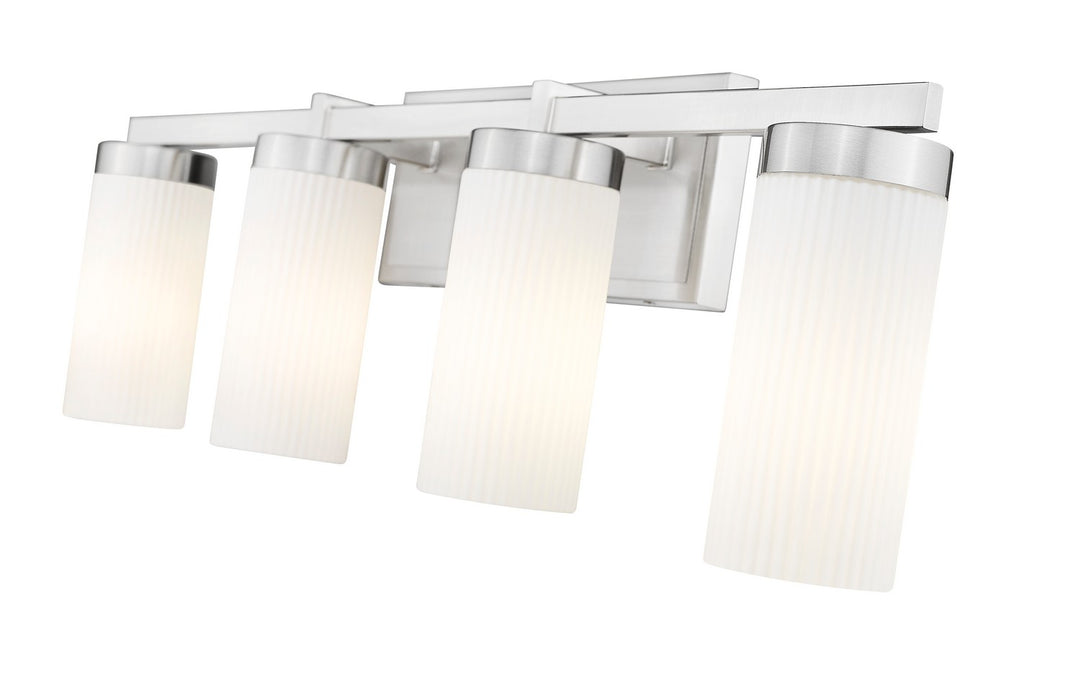 Z-Lite Canada - 3044-4V-BN - Four Light Vanity - Danica - Brushed Nickel