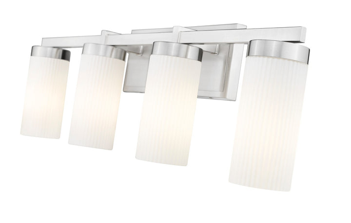 Z-Lite Canada - 3044-4V-BN - Four Light Vanity - Danica - Brushed Nickel
