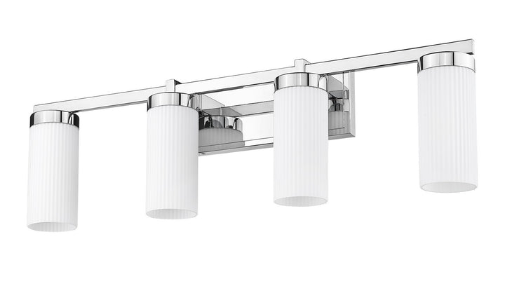 Z-Lite Canada - 3044-4V-CH - Four Light Vanity - Danica - Chrome
