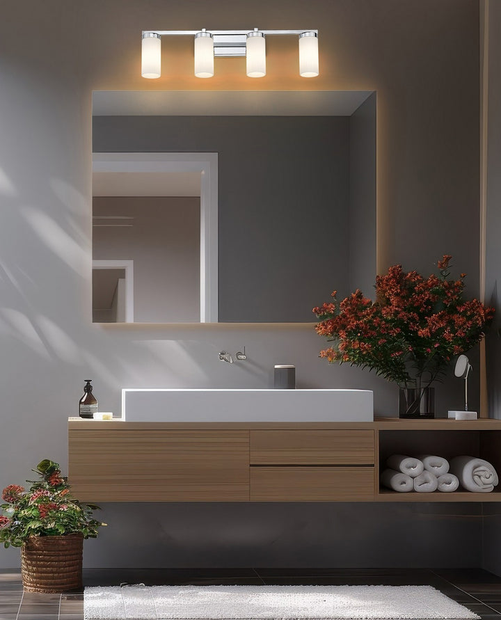 Z-Lite Canada - 3044-4V-CH - Four Light Vanity - Danica - Chrome