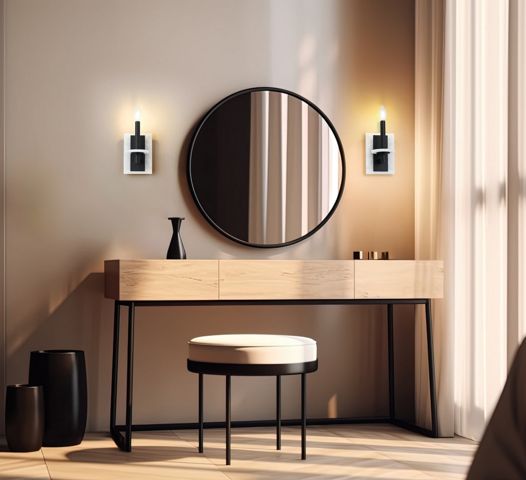 Z-Lite Canada - 3045-1S-MB - One Light Wall Sconce - Kaden - Matte Black
