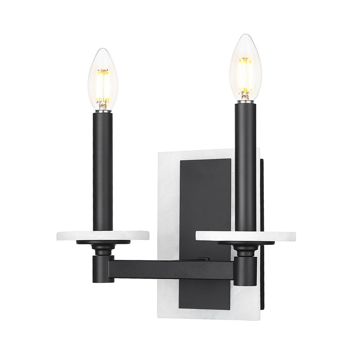 Z-Lite Canada - 3045-2S-MB - Two Light Wall Sconce - Kaden - Matte Black