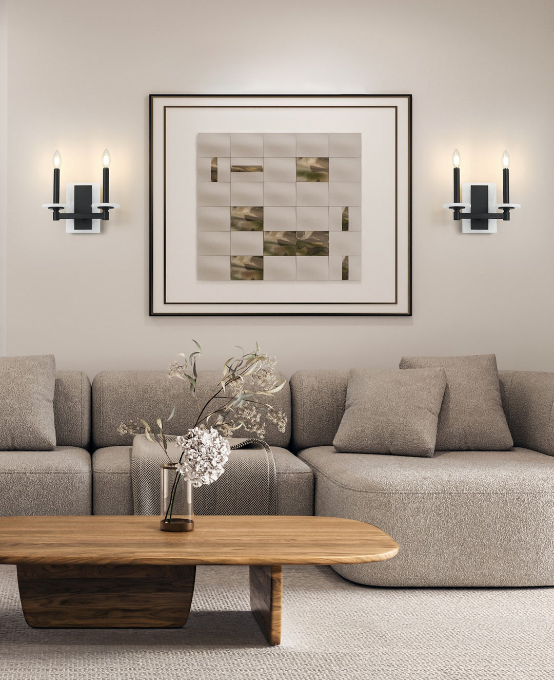 Z-Lite Canada - 3045-2S-MB - Two Light Wall Sconce - Kaden - Matte Black