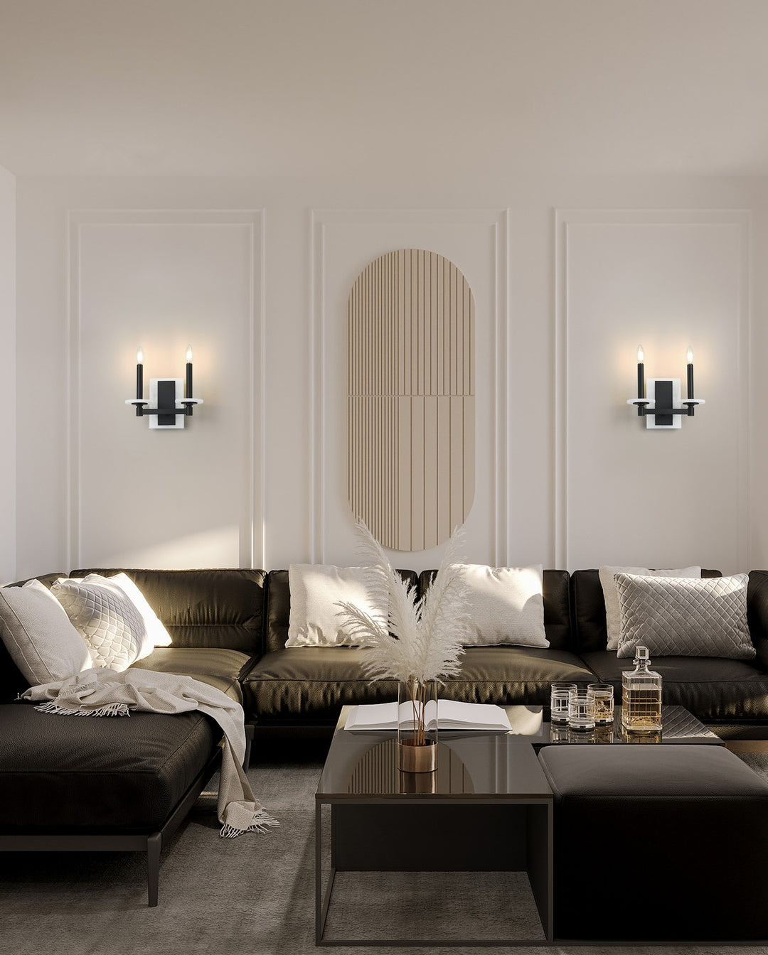 Z-Lite Canada - 3045-2S-MB - Two Light Wall Sconce - Kaden - Matte Black