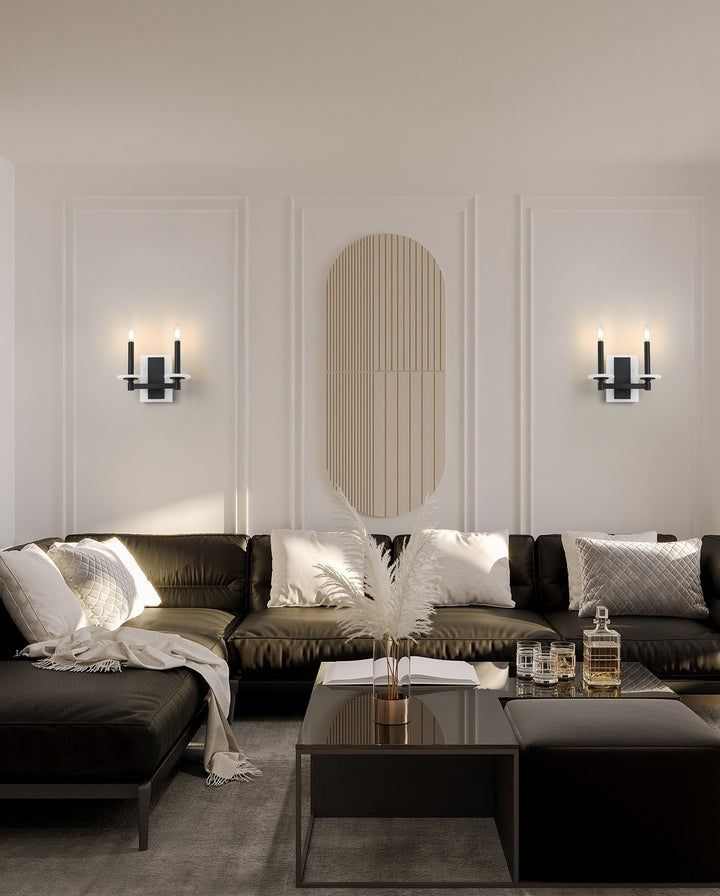 Z-Lite Canada - 3045-2S-MB - Two Light Wall Sconce - Kaden - Matte Black