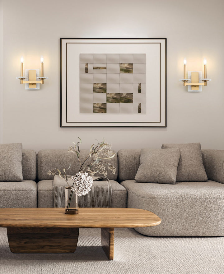 Z-Lite Canada - 3045-2S-MGLD - Two Light Wall Sconce - Kaden - Modern Gold