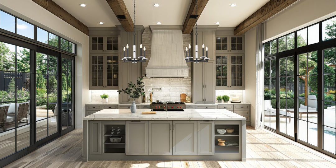 Z-Lite Canada - 3045-5MB - Five Light Chandelier - Kaden - Matte Black