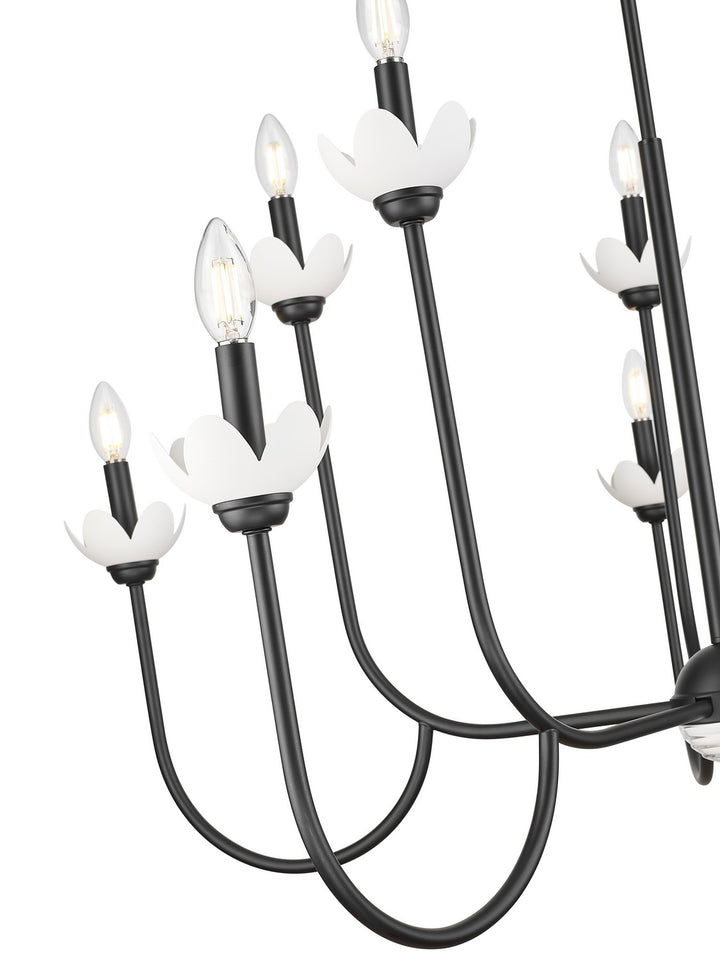 Z-Lite Canada - 352-10MB - Ten Light Chandelier - Allistair - Matte Black