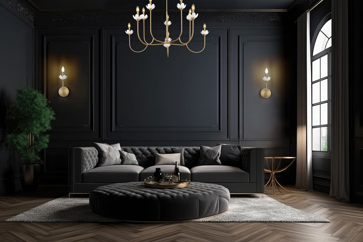 Z-Lite Canada - 352-10MGLD - Ten Light Chandelier - Allistair - Modern Gold