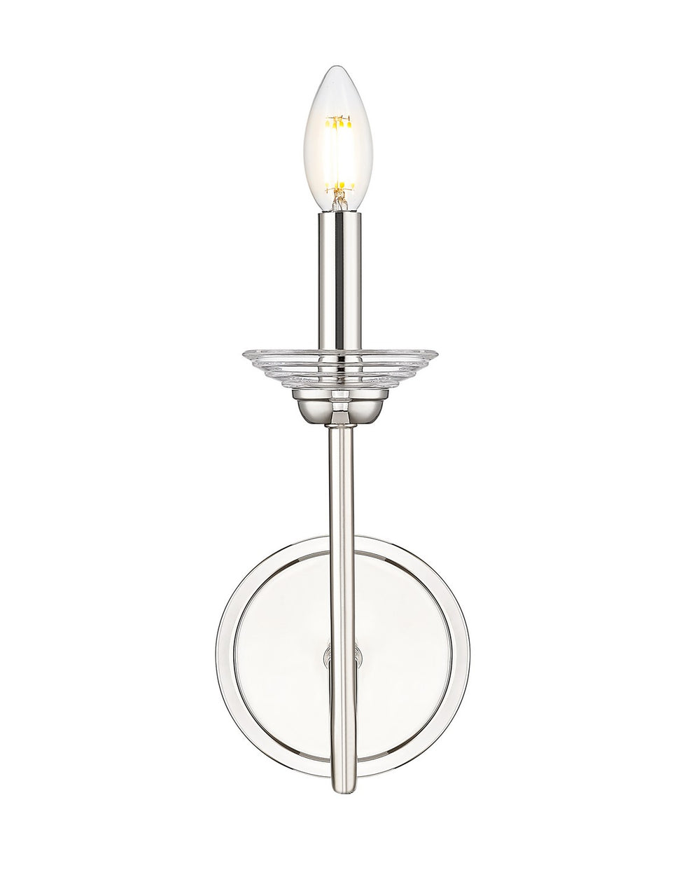 Z-Lite Canada - 352-1S-PN - One Light Wall Sconce - Allistair - Polished Nickel
