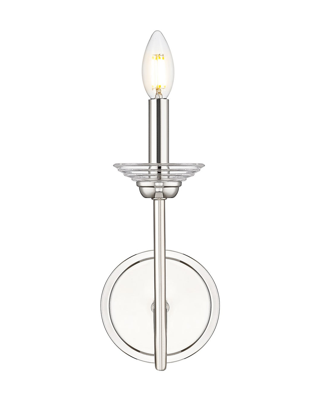 Z-Lite Canada - 352-1S-PN - One Light Wall Sconce - Allistair - Polished Nickel