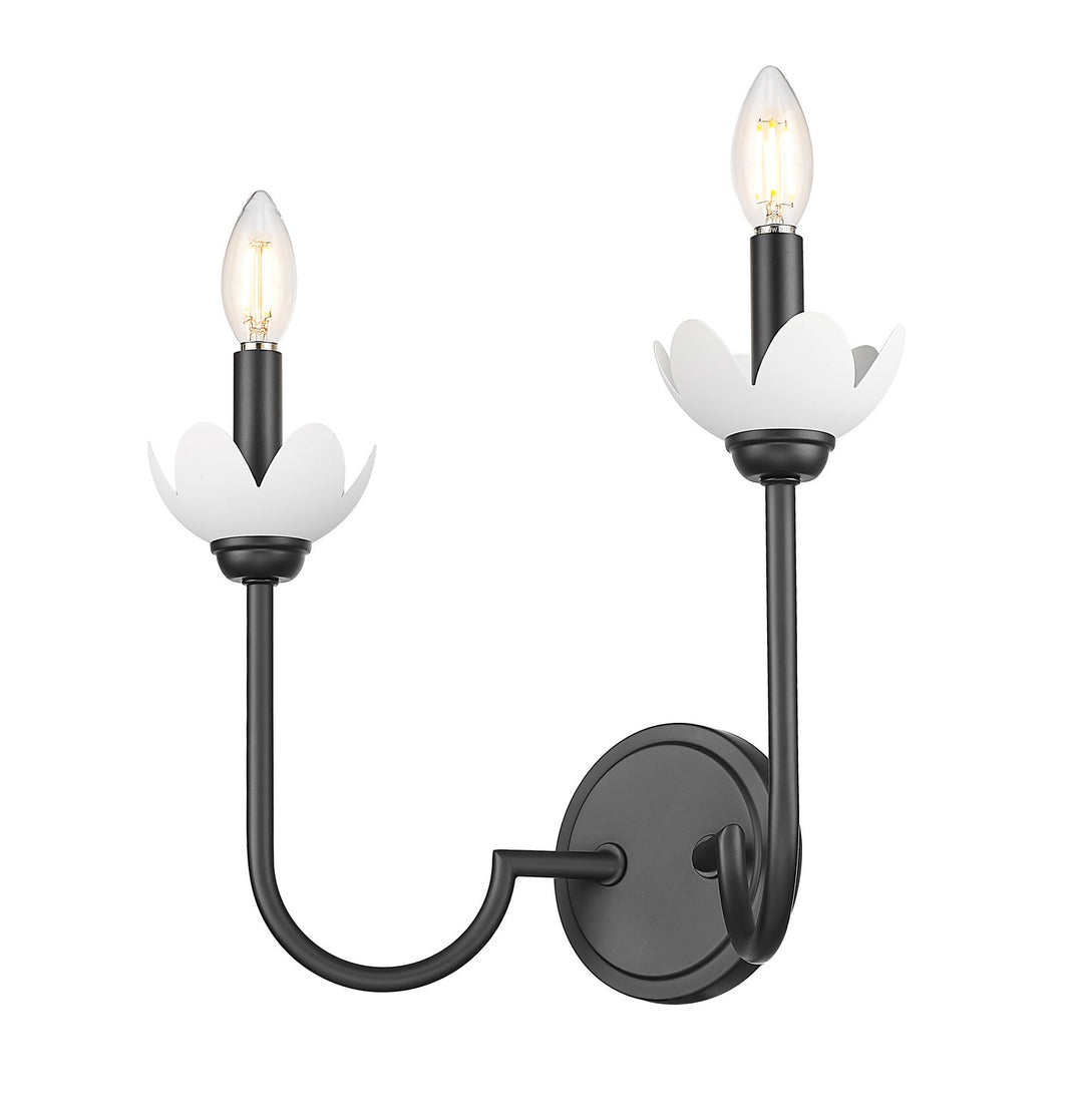 Z-Lite Canada - 352-2S-MB - Two Light Wall Sconce - Allistair - Matte Black