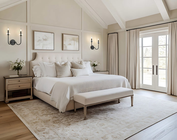 Z-Lite Canada - 352-2S-MB - Two Light Wall Sconce - Allistair - Matte Black