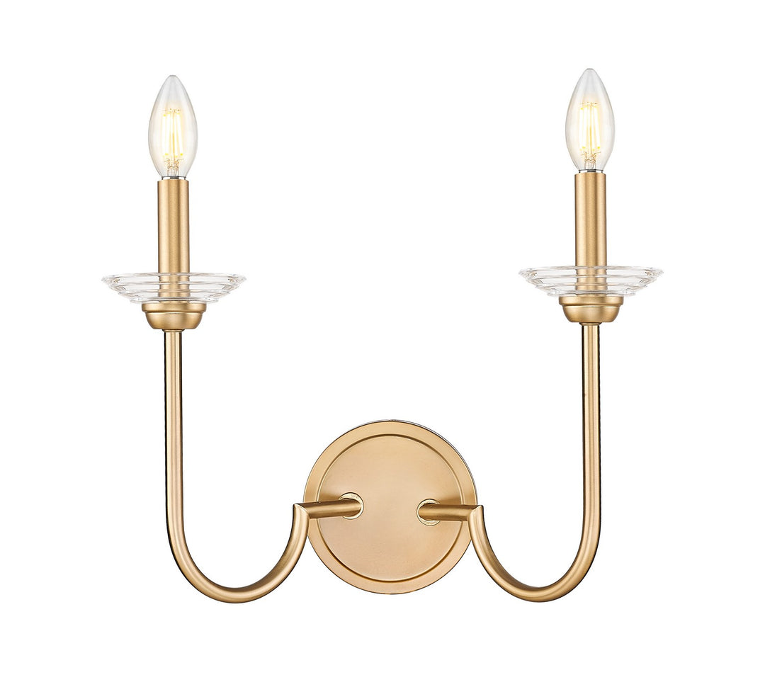 Z-Lite Canada - 352-2S-MGLD - Two Light Wall Sconce - Allistair - Modern Gold