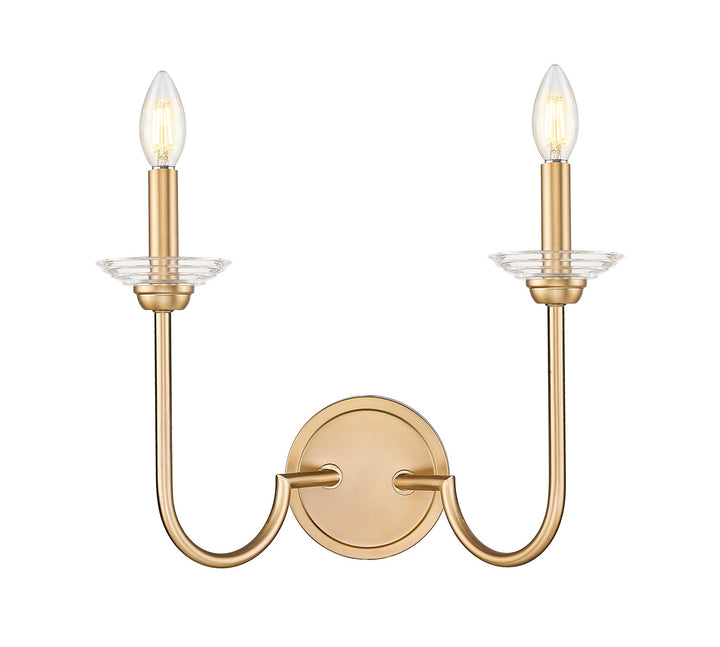 Z-Lite Canada - 352-2S-MGLD - Two Light Wall Sconce - Allistair - Modern Gold