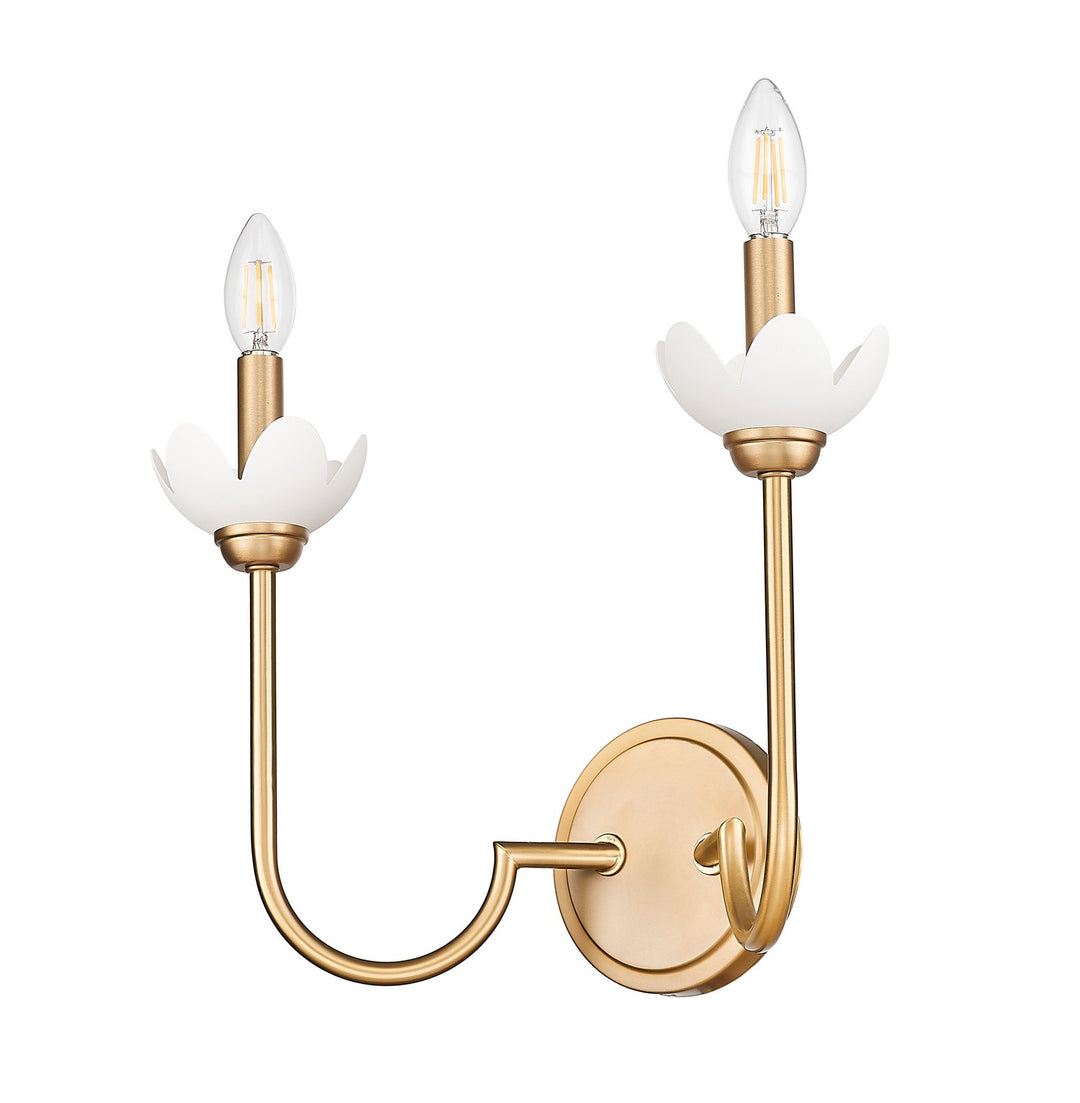 Z-Lite Canada - 352-2S-MGLD - Two Light Wall Sconce - Allistair - Modern Gold
