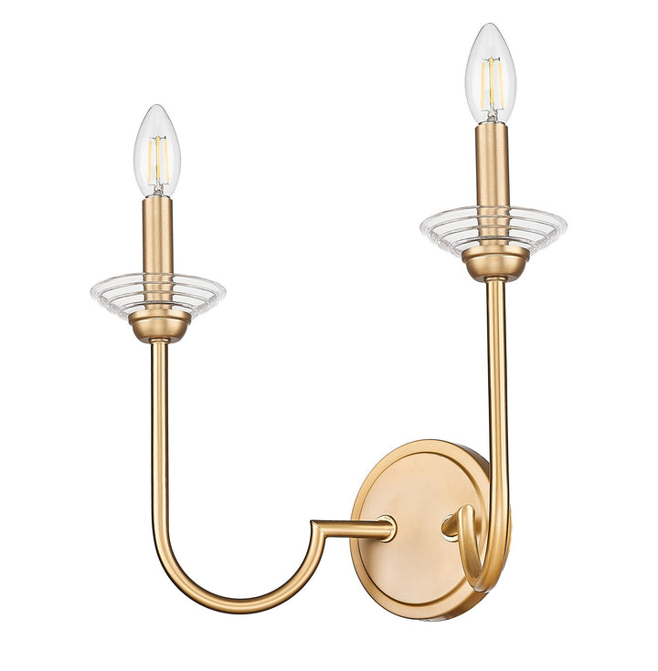 Z-Lite Canada - 352-2S-MGLD - Two Light Wall Sconce - Allistair - Modern Gold