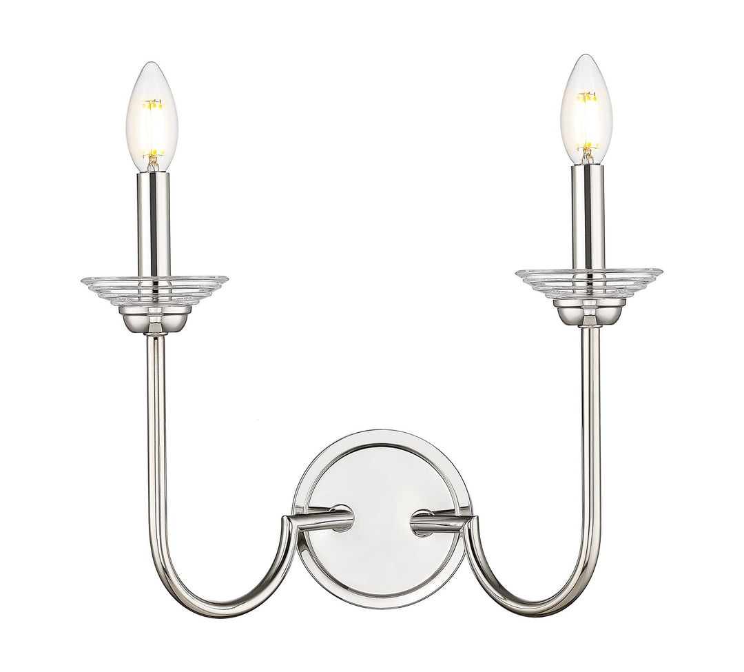 Z-Lite Canada - 352-2S-PN - Two Light Wall Sconce - Allistair - Polished Nickel