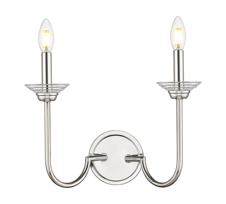 Z-Lite Canada - 352-2S-PN - Two Light Wall Sconce - Allistair - Polished Nickel
