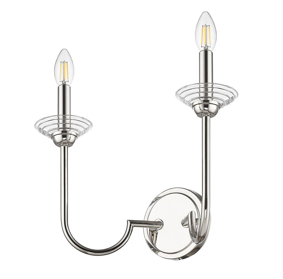 Z-Lite Canada - 352-2S-PN - Two Light Wall Sconce - Allistair - Polished Nickel