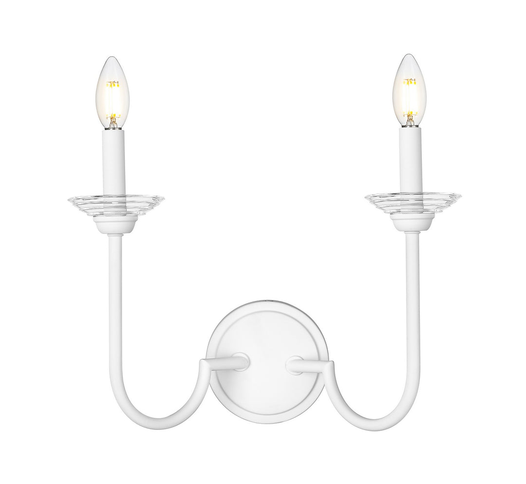 Z-Lite Canada - 352-2S-TW - Two Light Wall Sconce - Allistair - Textured White