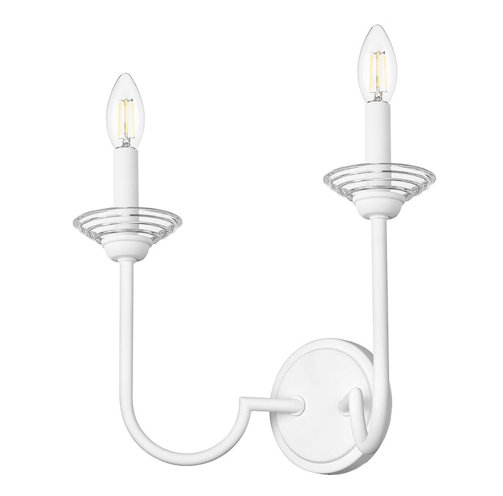 Z-Lite Canada - 352-2S-TW - Two Light Wall Sconce - Allistair - Textured White