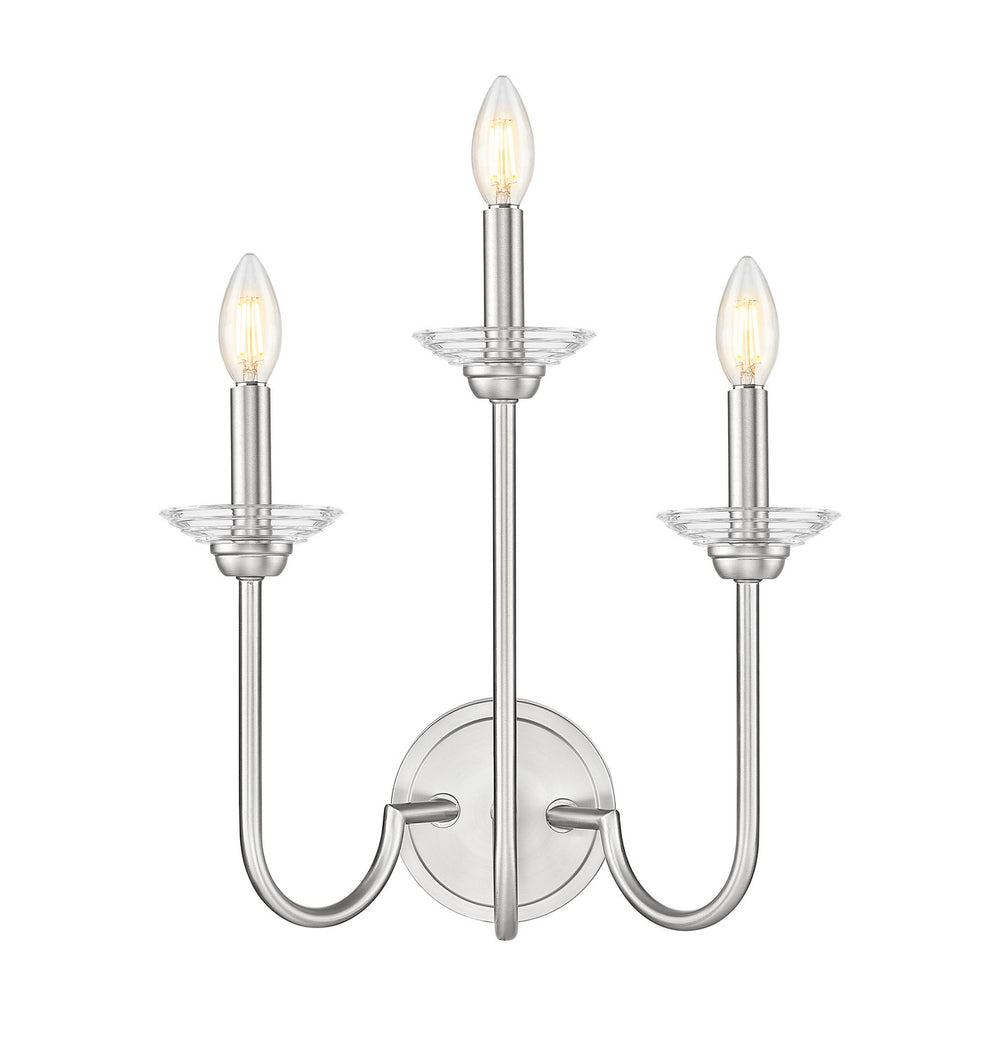 Z-Lite Canada - 352-3S-BN - Three Light Wall Sconce - Allistair - Brushed Nickel