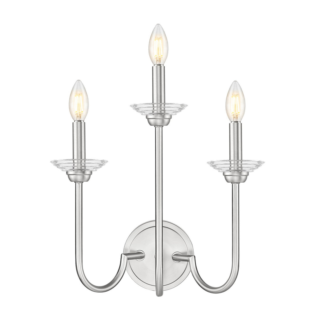 Z-Lite Canada - 352-3S-BN - Three Light Wall Sconce - Allistair - Brushed Nickel