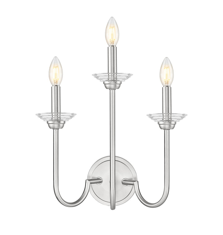 Z-Lite Canada - 352-3S-BN - Three Light Wall Sconce - Allistair - Brushed Nickel