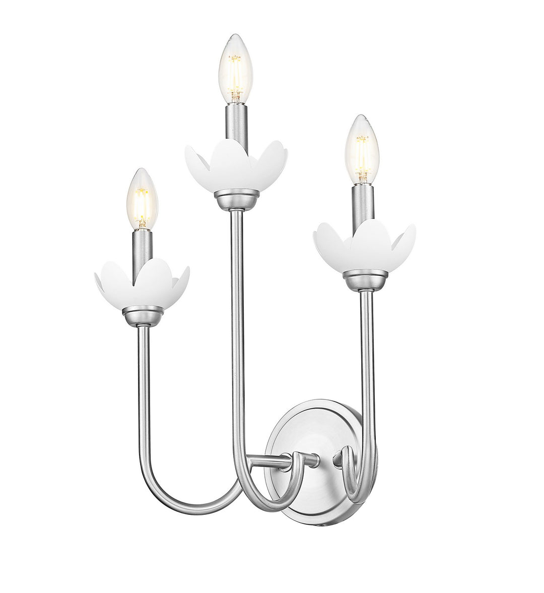 Z-Lite Canada - 352-3S-BN - Three Light Wall Sconce - Allistair - Brushed Nickel