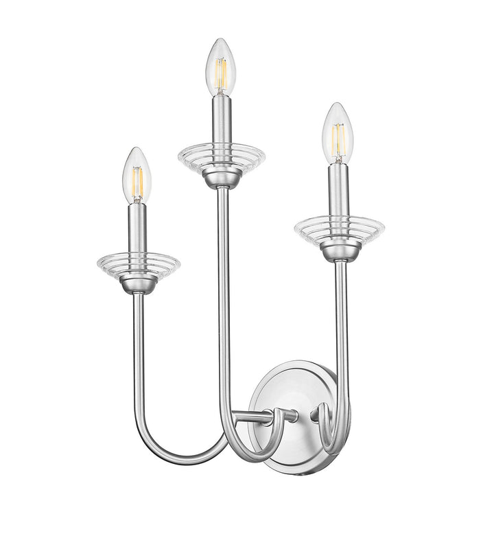 Z-Lite Canada - 352-3S-BN - Three Light Wall Sconce - Allistair - Brushed Nickel