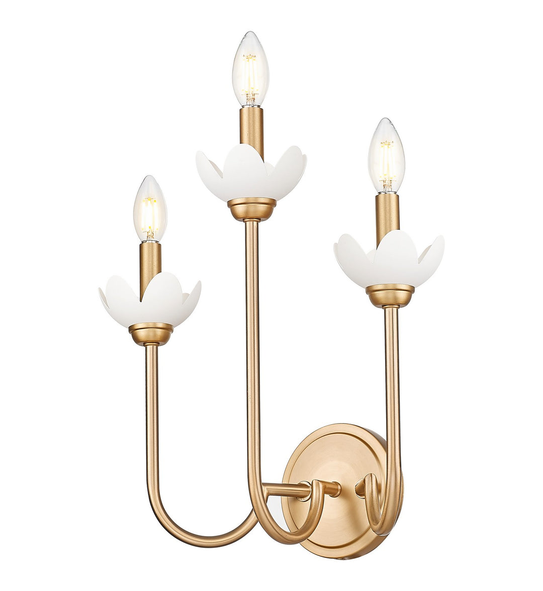 Z-Lite Canada - 352-3S-MGLD - Three Light Wall Sconce - Allistair - Modern Gold
