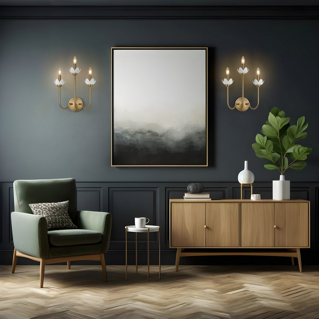 Z-Lite Canada - 352-3S-MGLD - Three Light Wall Sconce - Allistair - Modern Gold