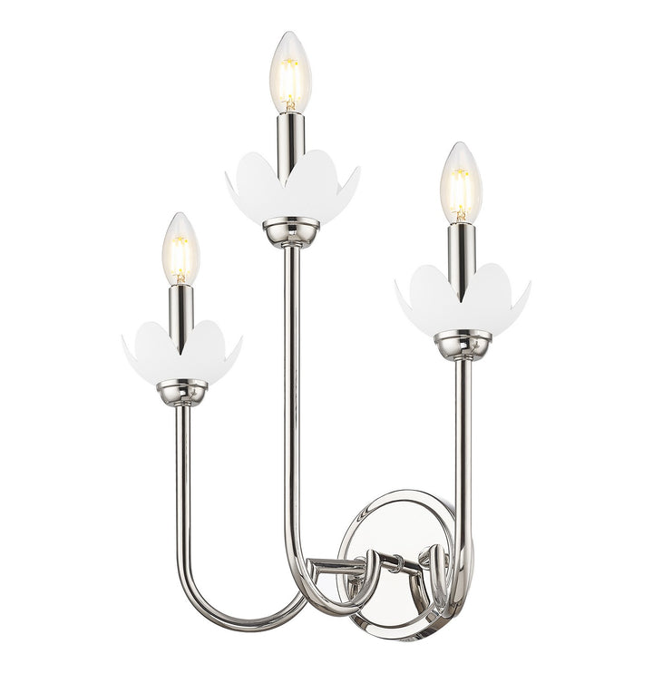 Z-Lite Canada - 352-3S-PN - Three Light Wall Sconce - Allistair - Polished Nickel