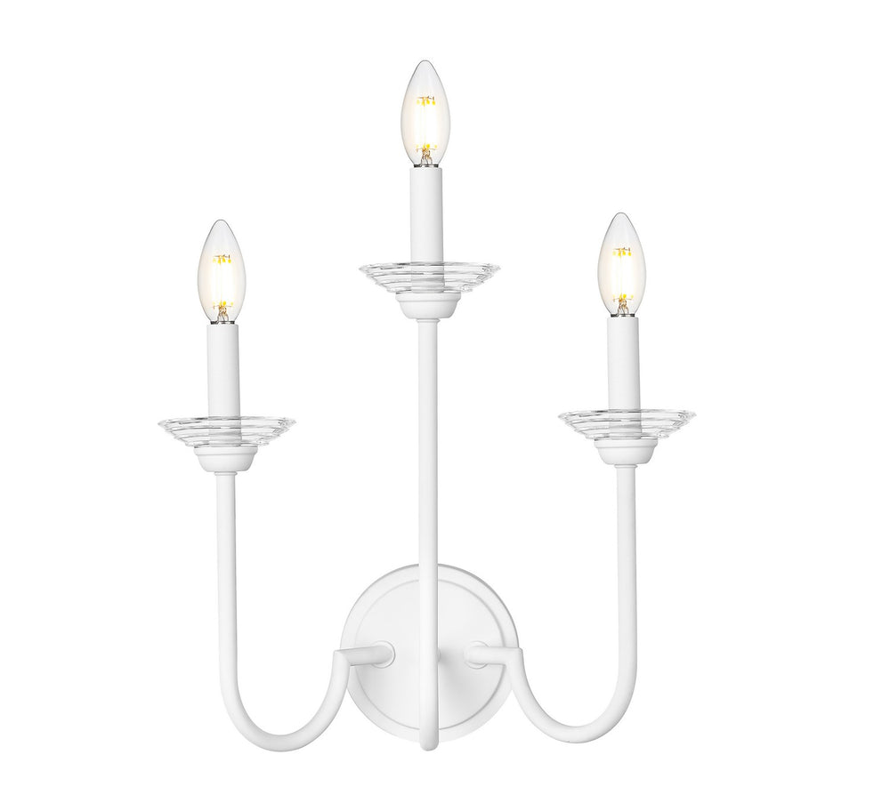 Z-Lite Canada - 352-3S-TW - Three Light Wall Sconce - Allistair - Textured White