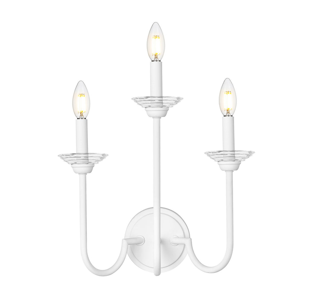 Z-Lite Canada - 352-3S-TW - Three Light Wall Sconce - Allistair - Textured White